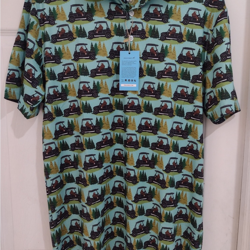 Men's Print Shirt - Green